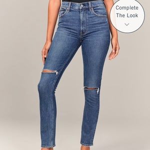 Abercrombie & Fitch High Rise Jean